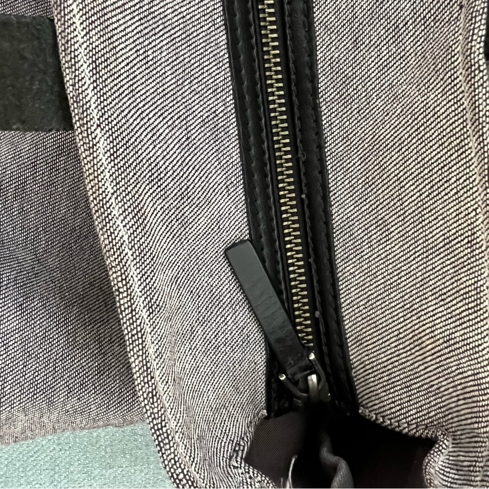 Everlane Twill Zip Tote Grey - Picture 6 of 12